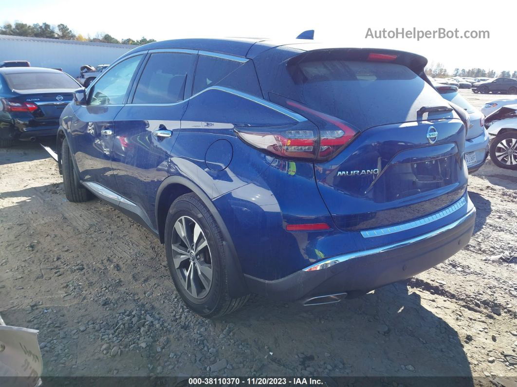 2021 Nissan Murano S Intelligent Awd Blue vin: 5N1AZ2AS0MC131726