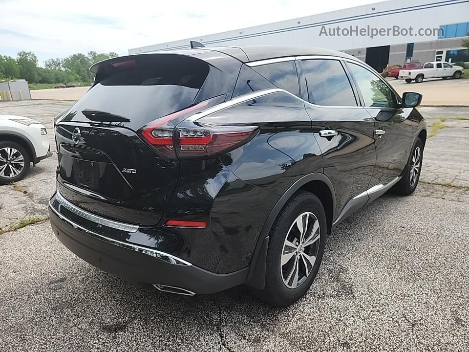 2021 Nissan Murano S Черный vin: 5N1AZ2AS0MC134089