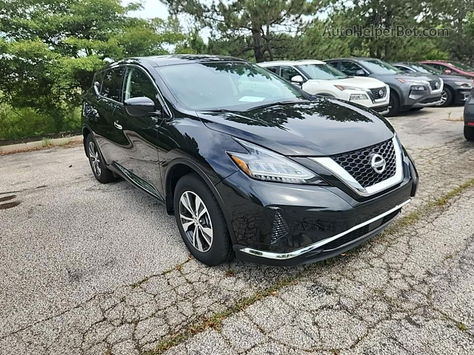 2021 Nissan Murano S Черный vin: 5N1AZ2AS0MC134089