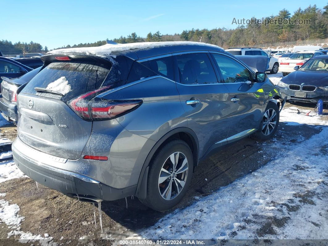 2021 Nissan Murano S Intelligent Awd Серый vin: 5N1AZ2AS1MC116300