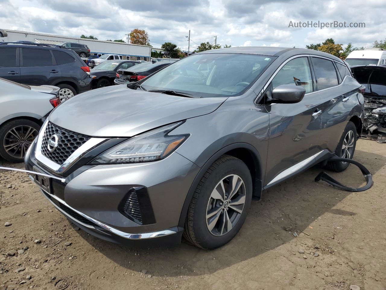 2021 Nissan Murano S Gray vin: 5N1AZ2AS2MC123000