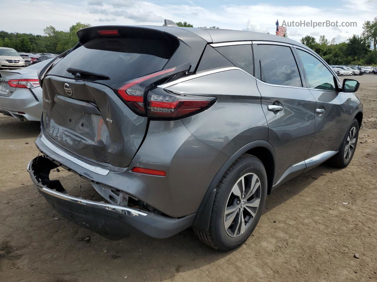 2021 Nissan Murano S Gray vin: 5N1AZ2AS2MC123000