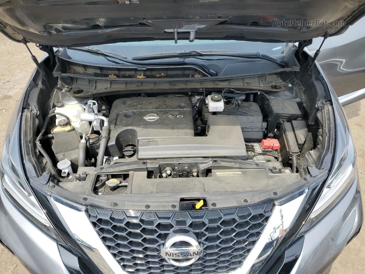 2021 Nissan Murano S Gray vin: 5N1AZ2AS2MC123000