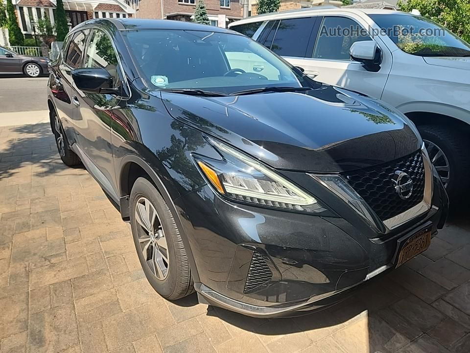 2021 Nissan Murano S Черный vin: 5N1AZ2AS2MC125426