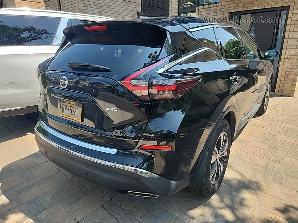 2021 Nissan Murano S Черный vin: 5N1AZ2AS2MC125426