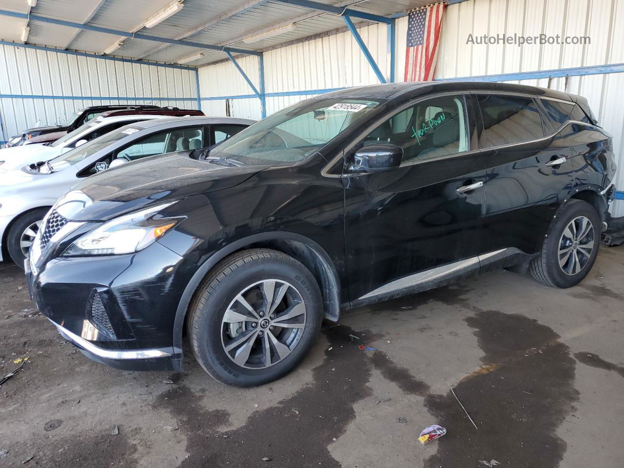 2021 Nissan Murano S Black vin: 5N1AZ2AS2MC125779