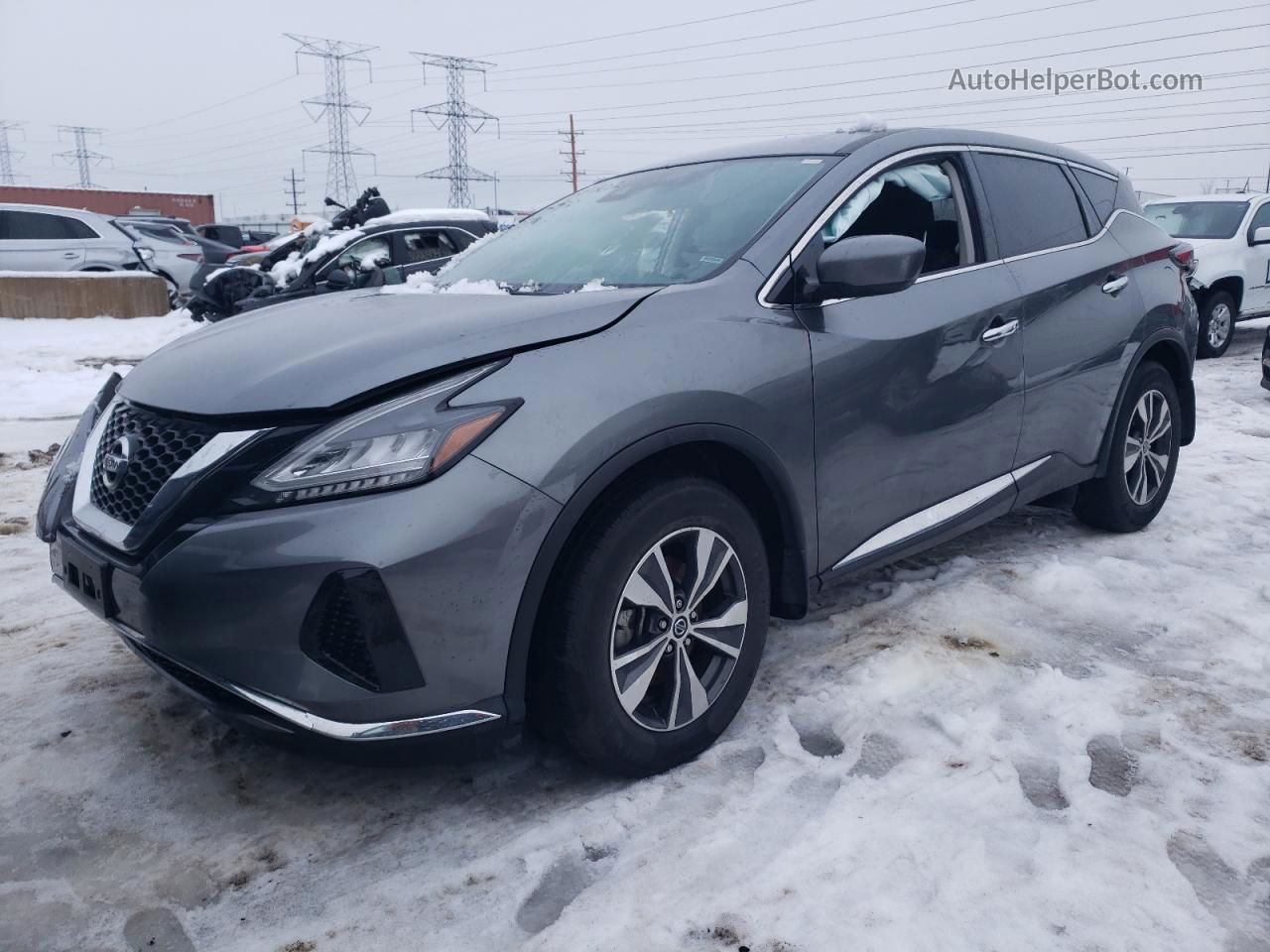 2021 Nissan Murano S Gray vin: 5N1AZ2AS2MC126477