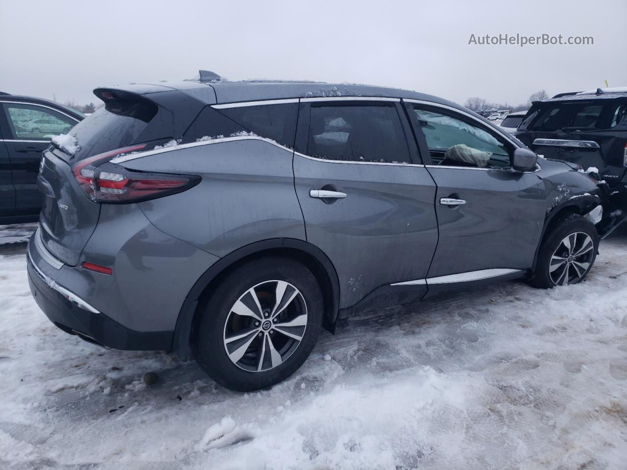 2021 Nissan Murano S Gray vin: 5N1AZ2AS2MC126477