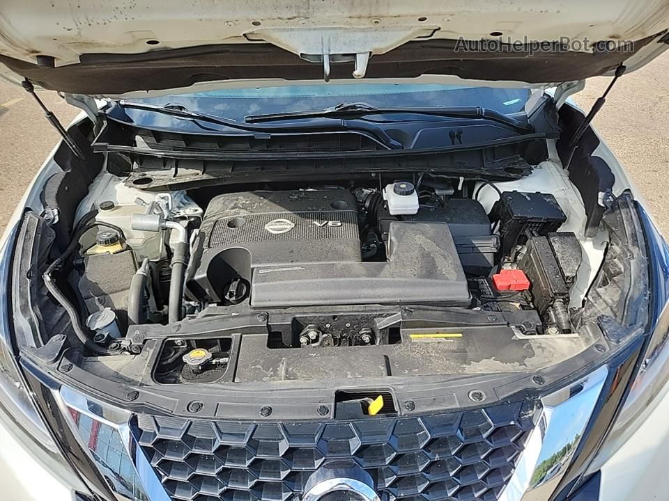 2021 Nissan Murano S Белый vin: 5N1AZ2AS3MC138105