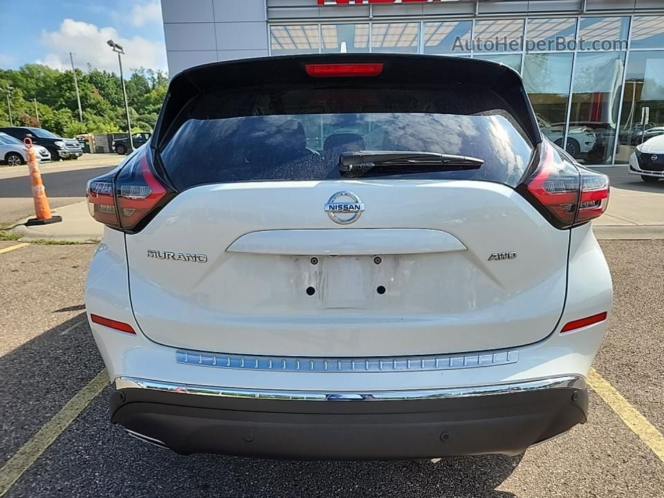 2021 Nissan Murano S White vin: 5N1AZ2AS3MC138105