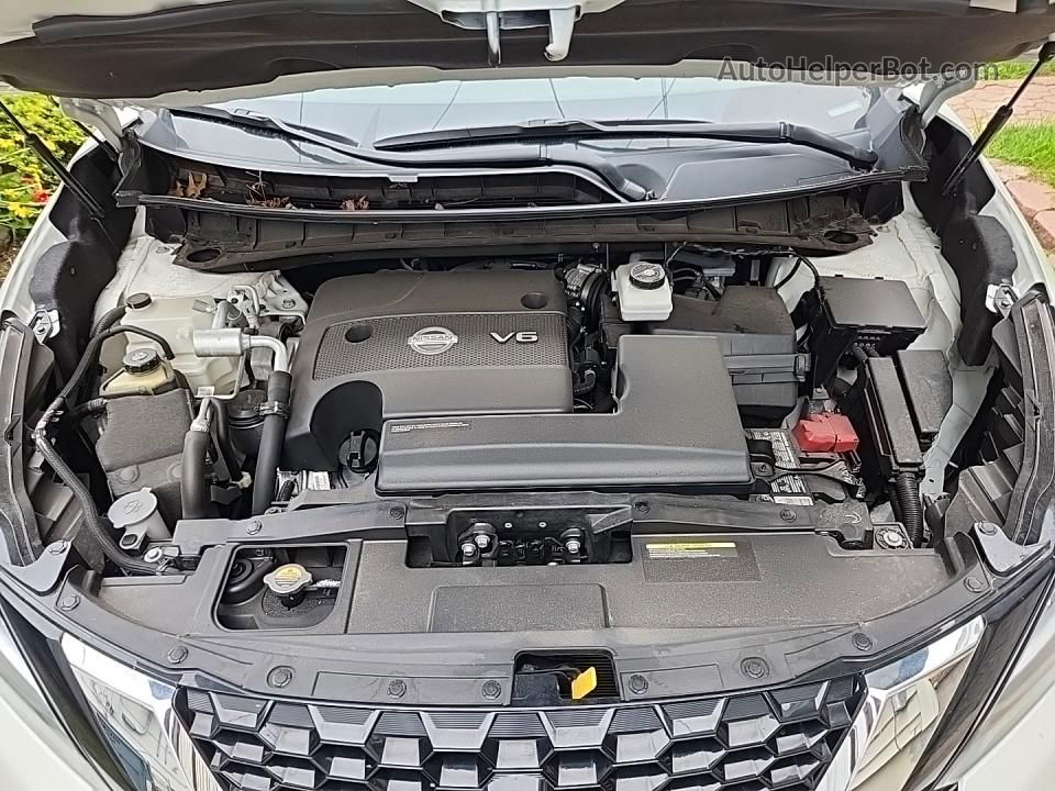 2021 Nissan Murano S Белый vin: 5N1AZ2AS5MC113903