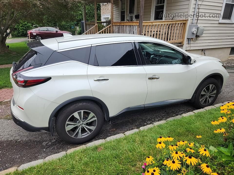 2021 Nissan Murano S White vin: 5N1AZ2AS5MC113903