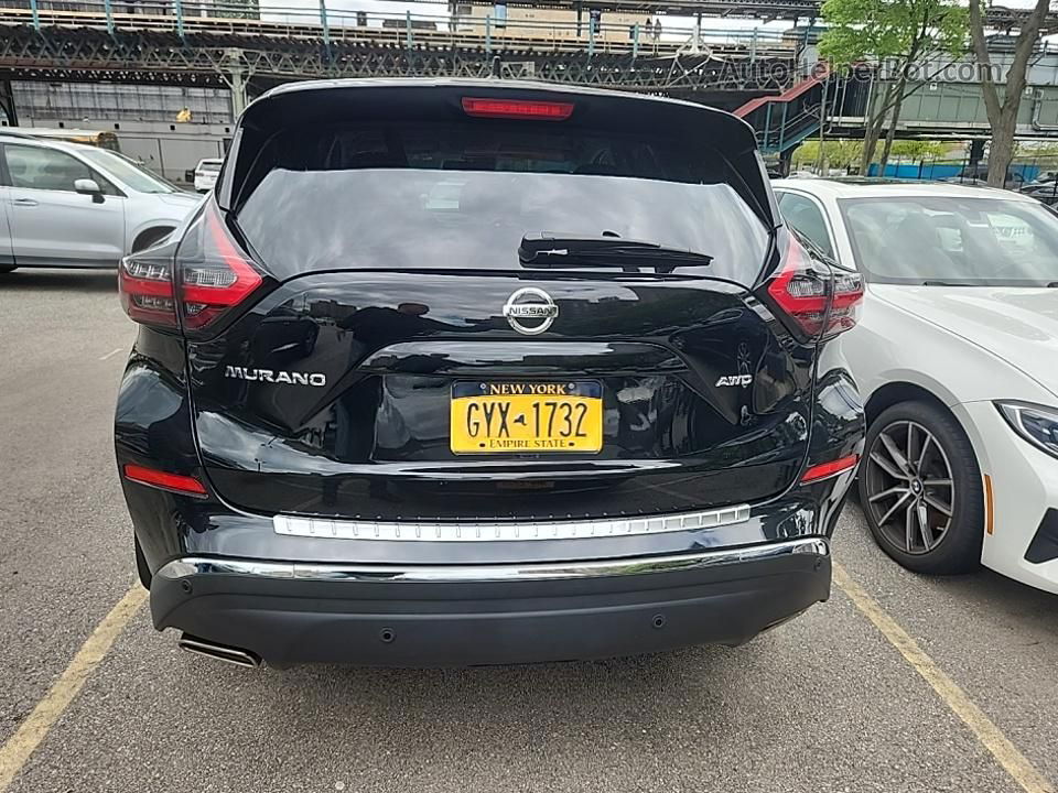 2021 Nissan Murano S Черный vin: 5N1AZ2AS5MC134038