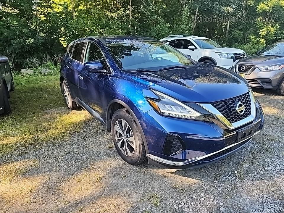 2021 Nissan Murano S Blue vin: 5N1AZ2AS5MC134265