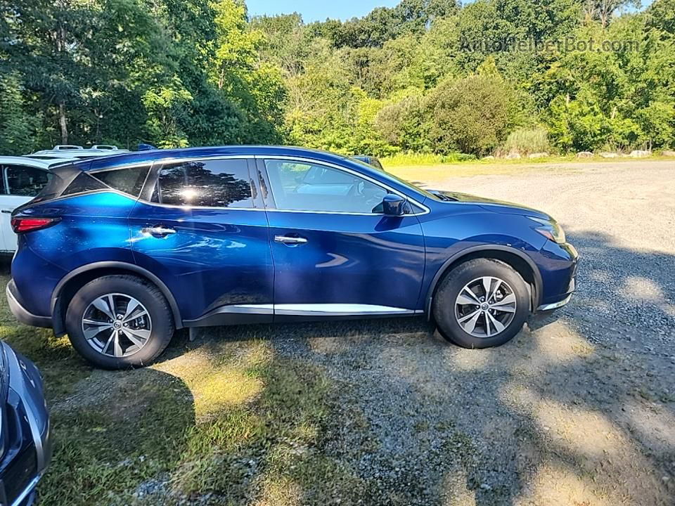 2021 Nissan Murano S Blue vin: 5N1AZ2AS5MC134265