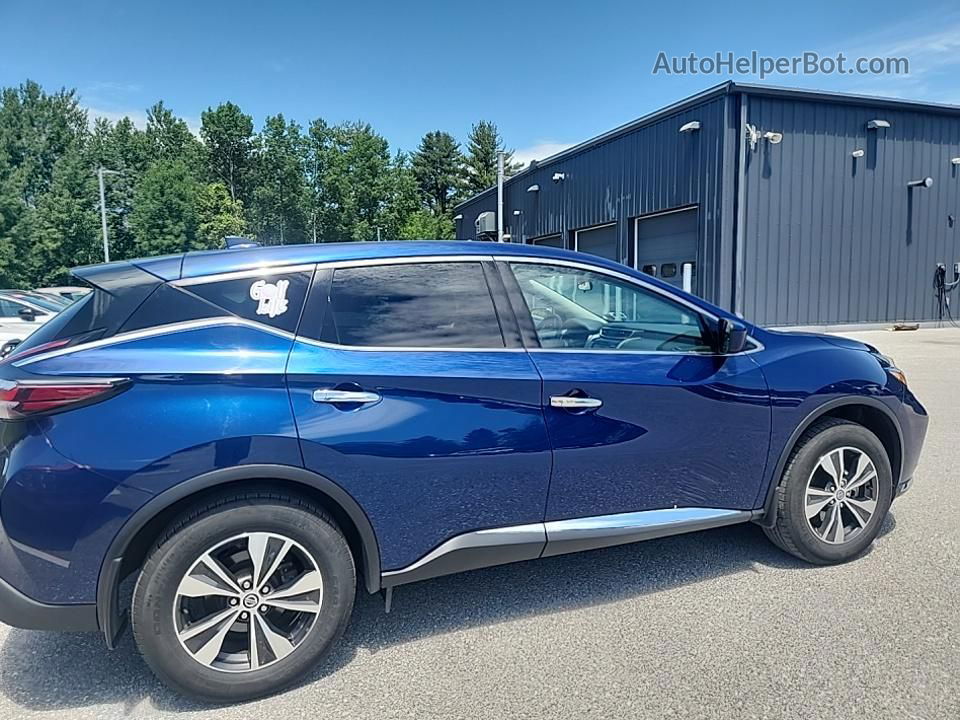 2021 Nissan Murano S Blue vin: 5N1AZ2AS7MC117872