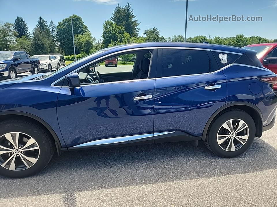 2021 Nissan Murano S Blue vin: 5N1AZ2AS7MC117872