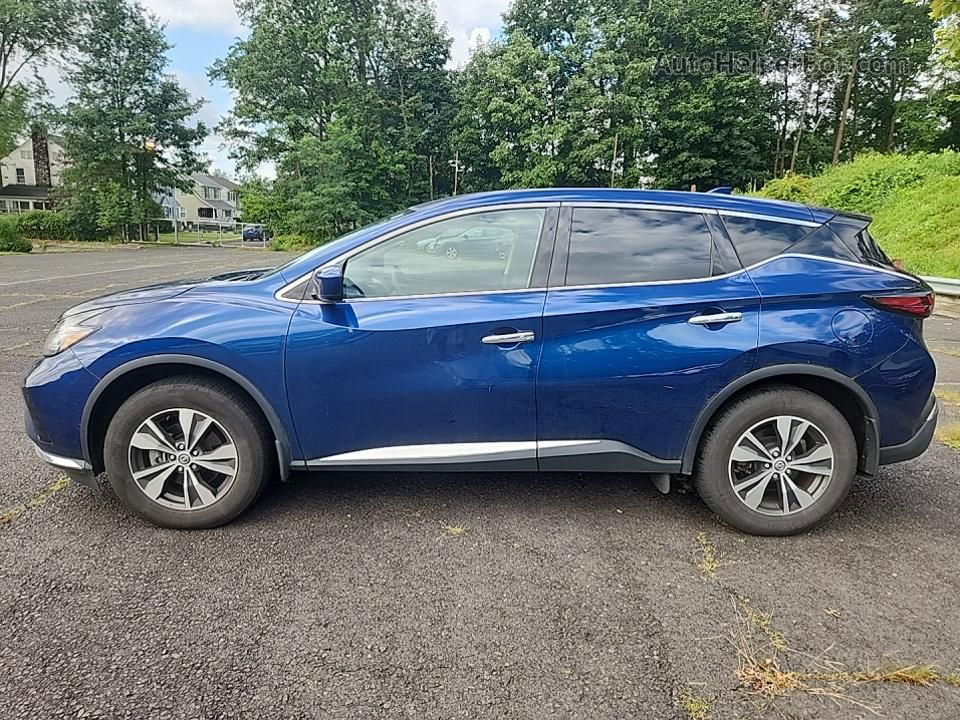 2021 Nissan Murano S Синий vin: 5N1AZ2AS7MC122702