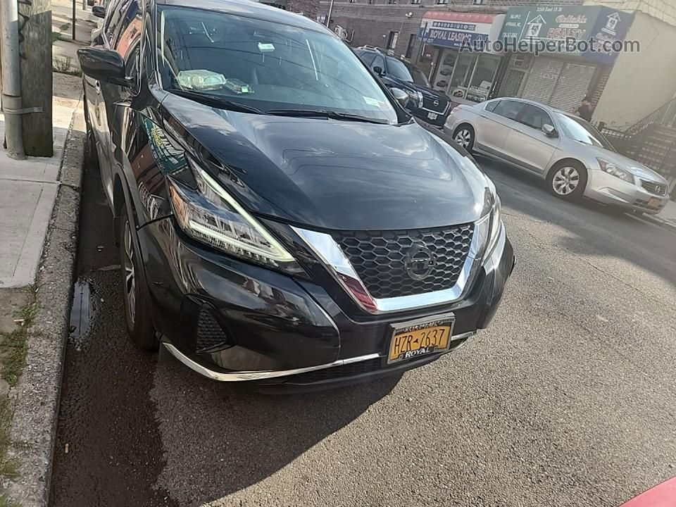 2021 Nissan Murano S Черный vin: 5N1AZ2AS8MC133918