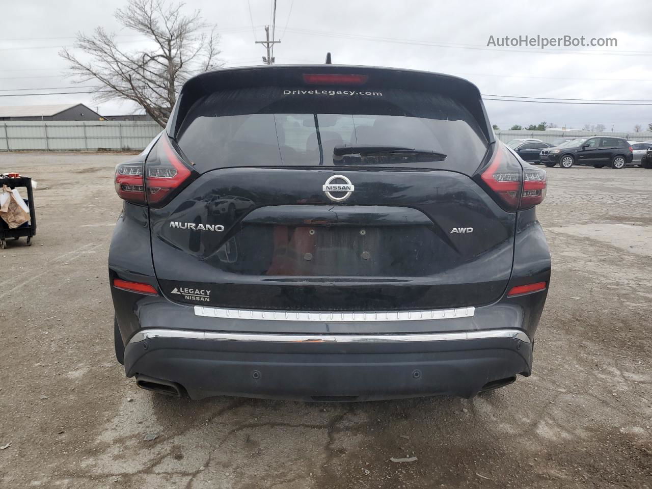 2021 Nissan Murano S Black vin: 5N1AZ2AS9MC138996