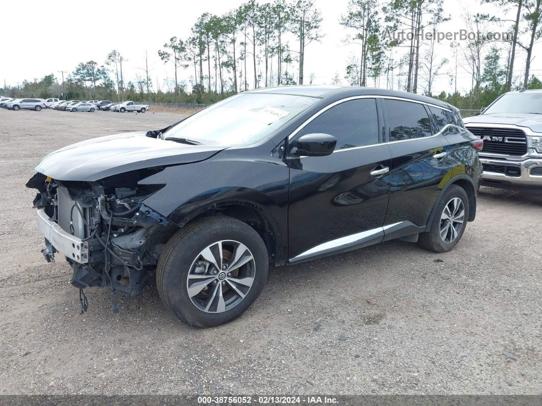 2021 Nissan Murano S Intelligent Awd Black vin: 5N1AZ2AS9MC147634