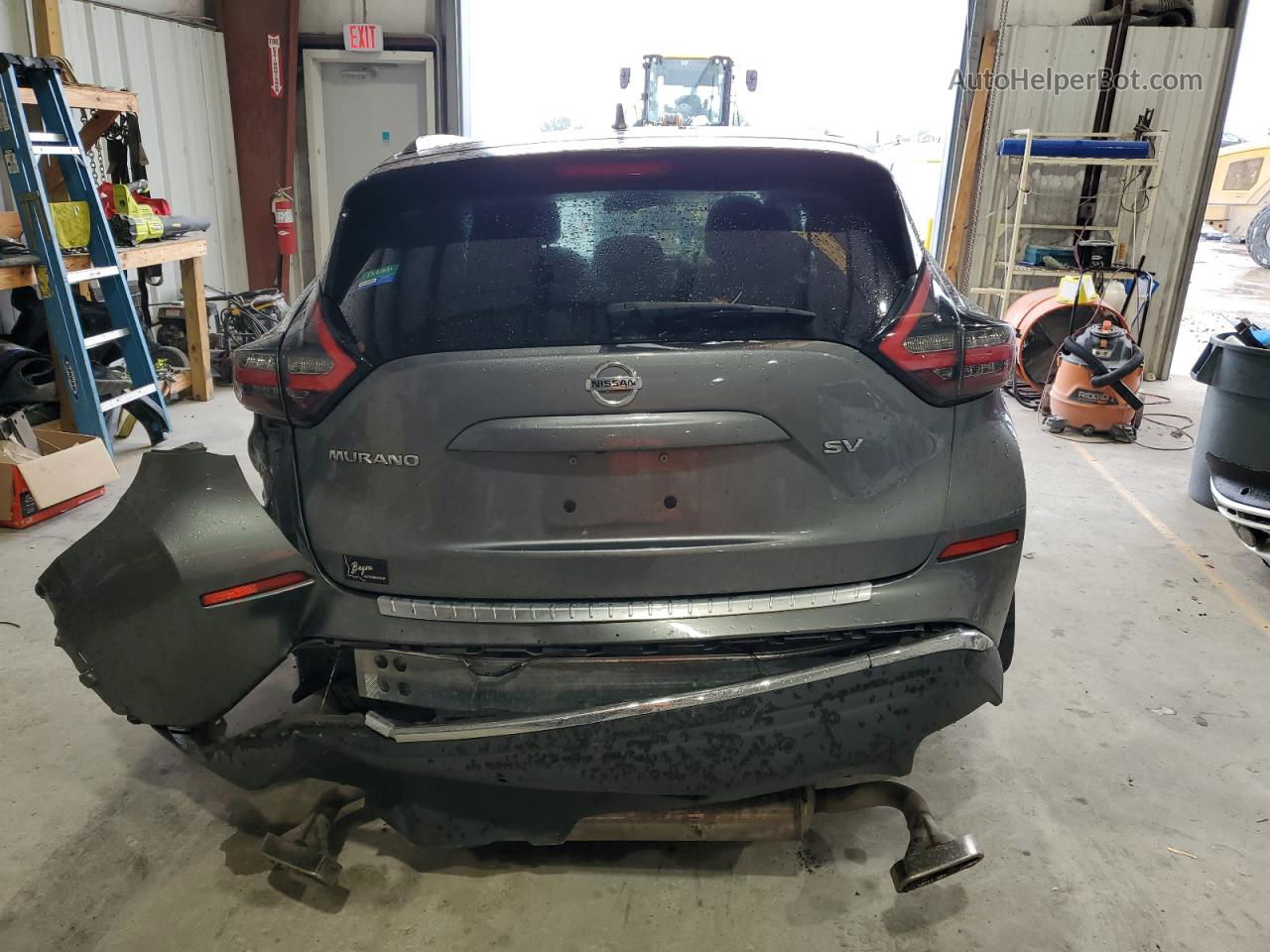 2021 Nissan Murano Sv Gray vin: 5N1AZ2BJ0MC105116