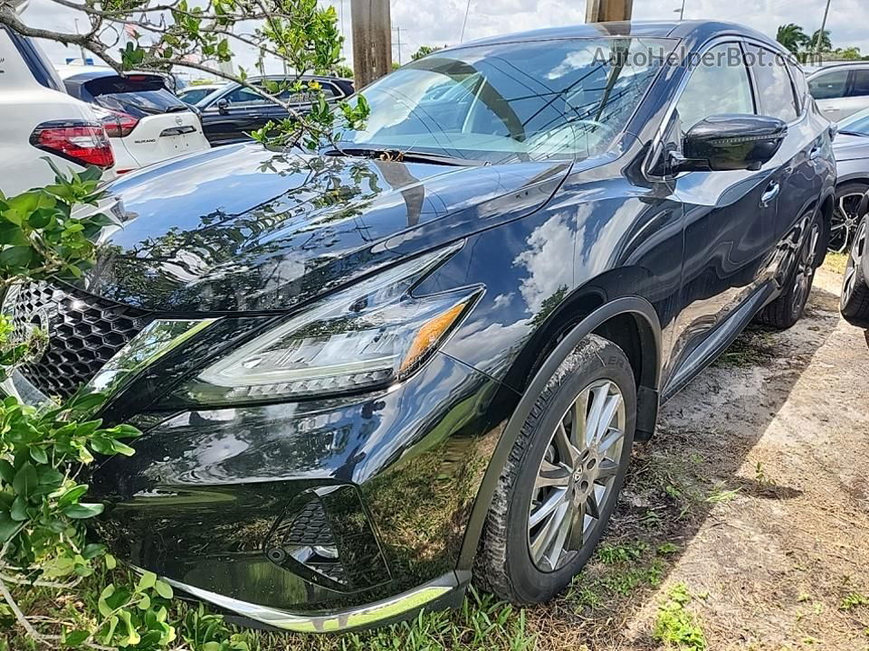 2021 Nissan Murano Sv Black vin: 5N1AZ2BJ0MC116729