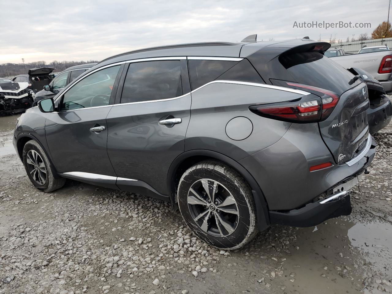 2021 Nissan Murano Sv Gray vin: 5N1AZ2BJ0MC124782