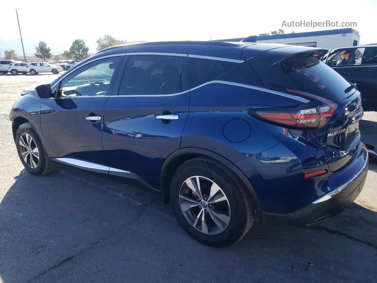 2021 Nissan Murano Sv Синий vin: 5N1AZ2BJ0MC144420