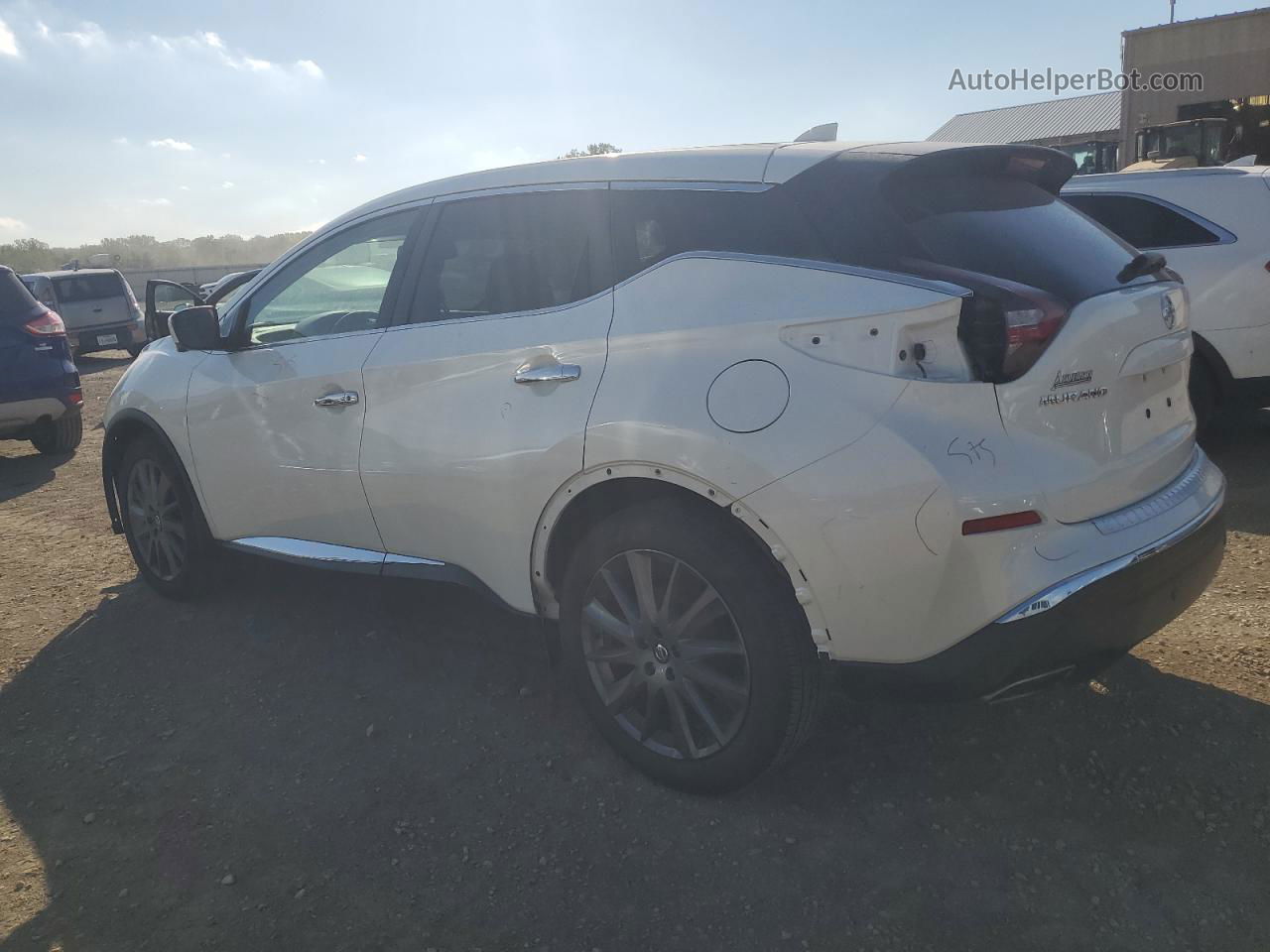 2021 Nissan Murano Sv Белый vin: 5N1AZ2BJ2MC145715