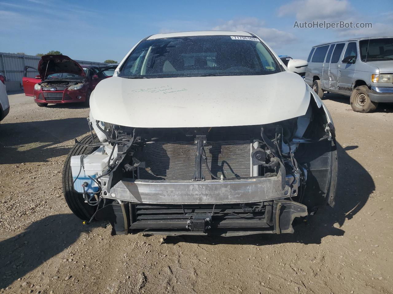 2021 Nissan Murano Sv White vin: 5N1AZ2BJ2MC145715