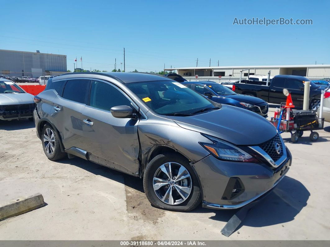 2021 Nissan Murano Sv Fwd Серый vin: 5N1AZ2BJ3MC111329