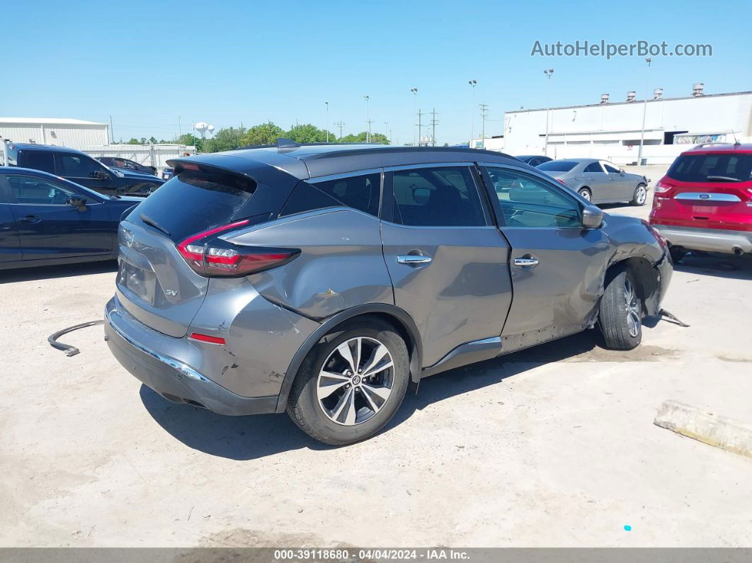 2021 Nissan Murano Sv Fwd Gray vin: 5N1AZ2BJ3MC111329