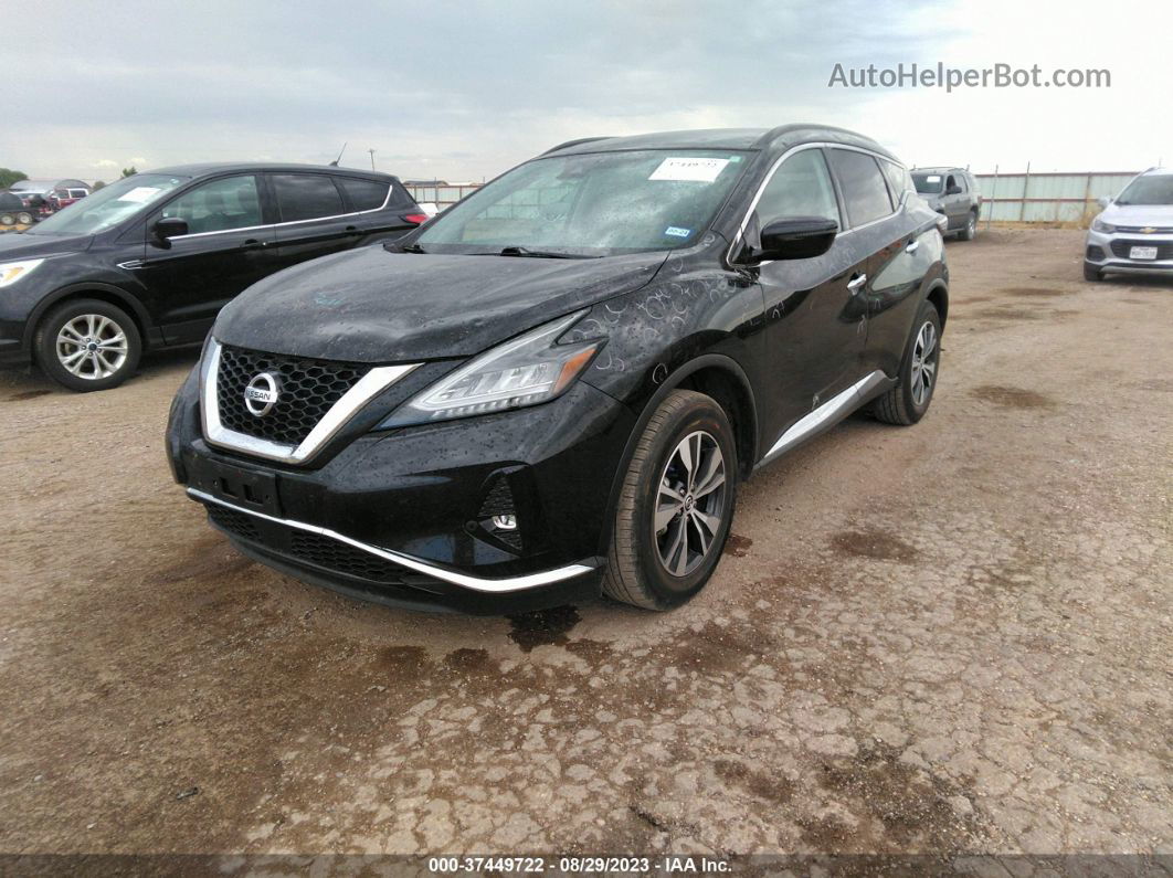 2021 Nissan Murano Sv Fwd Черный vin: 5N1AZ2BJ4MC105524