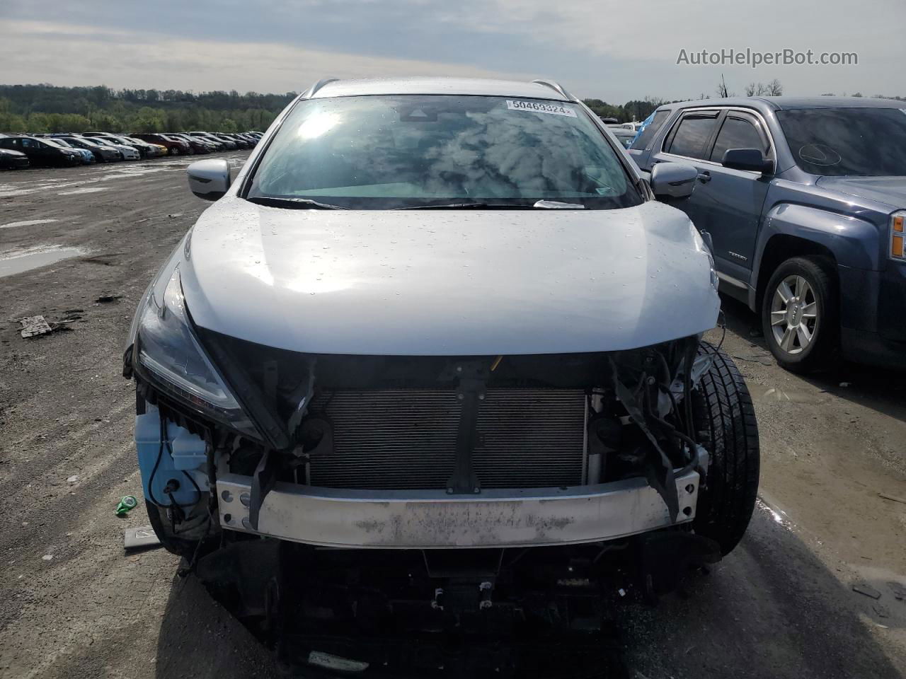 2021 Nissan Murano Sv Silver vin: 5N1AZ2BJ5MC105046