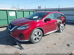 2021 Nissan Murano Sv Fwd Red vin: 5N1AZ2BJ5MC105290