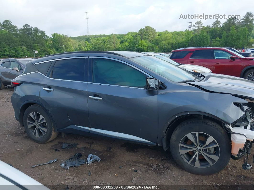 2021 Nissan Murano Sv Fwd Gray vin: 5N1AZ2BJ5MC132540