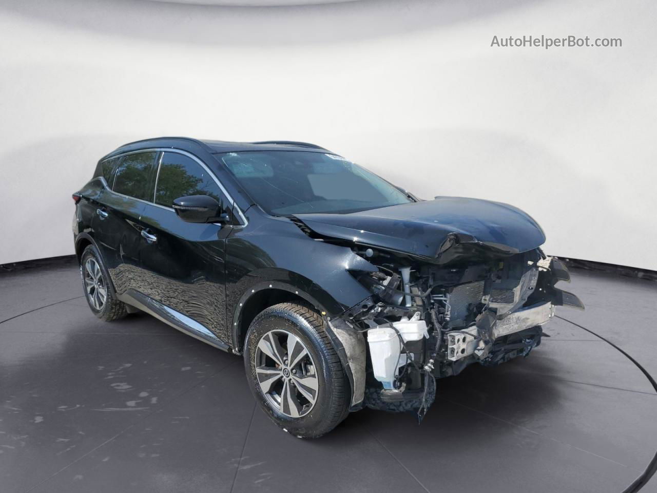 2021 Nissan Murano Sv Black vin: 5N1AZ2BJ6MC113043