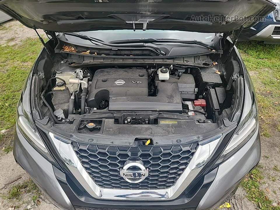 2021 Nissan Murano Sv Gray vin: 5N1AZ2BJ7MC107672