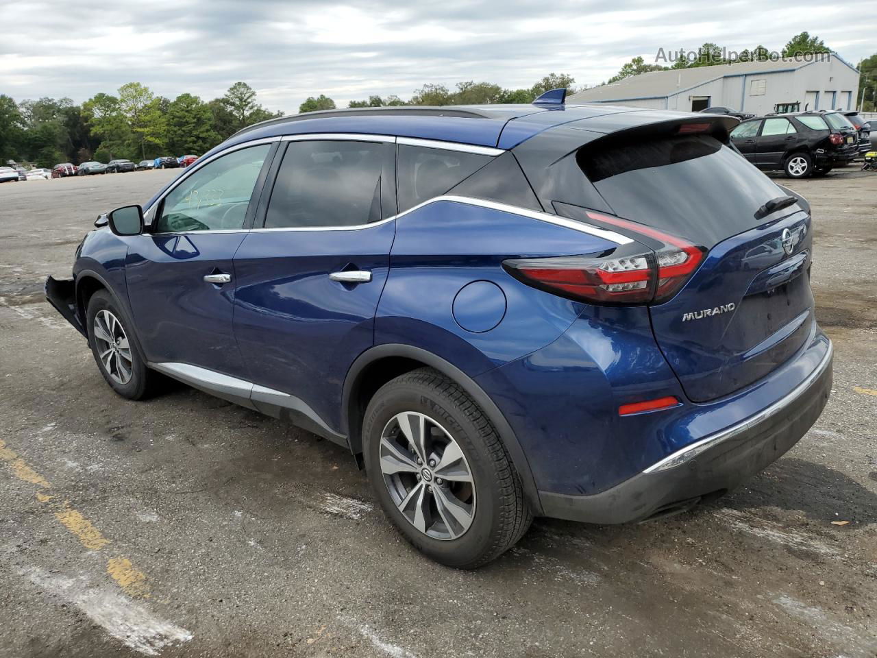 2021 Nissan Murano Sv Синий vin: 5N1AZ2BJ8MC103971