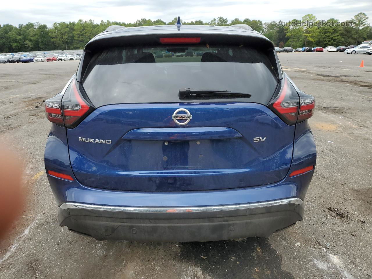 2021 Nissan Murano Sv Blue vin: 5N1AZ2BJ8MC103971