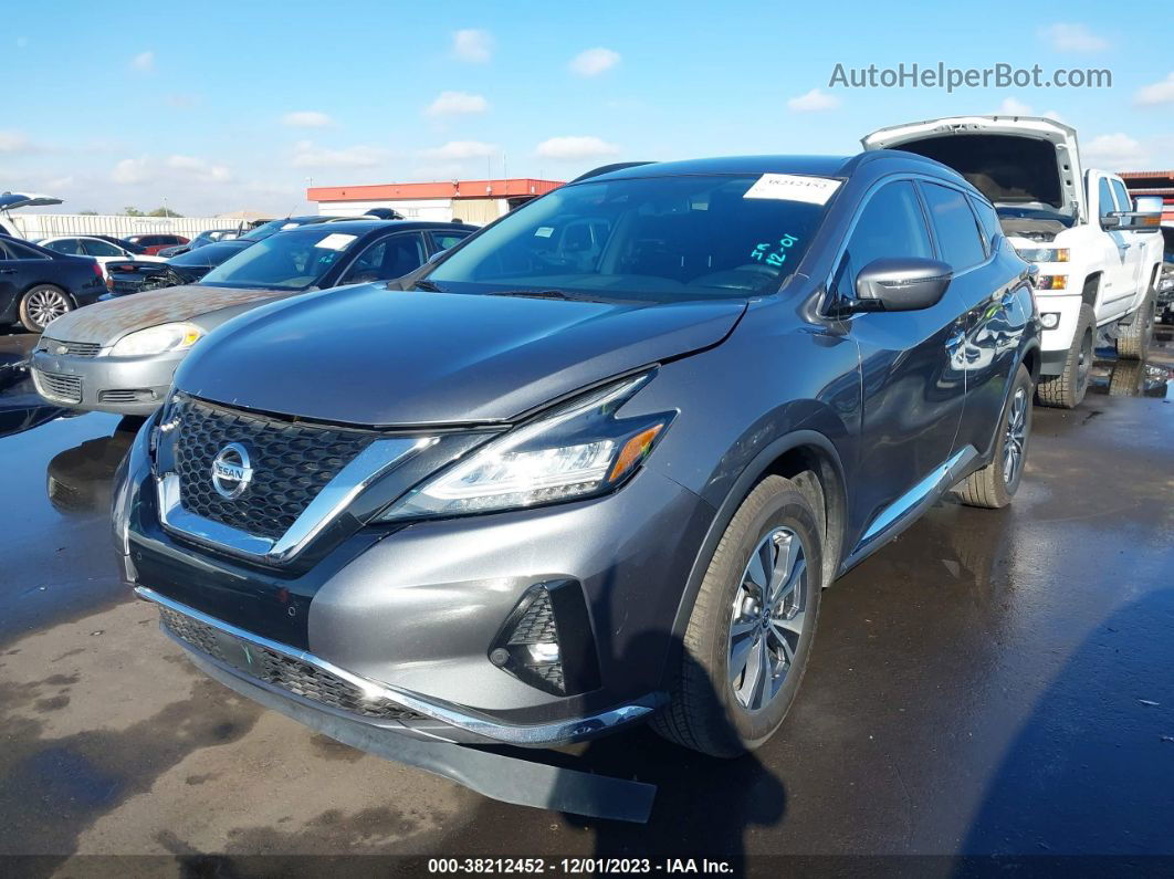 2021 Nissan Murano Sv Fwd Gray vin: 5N1AZ2BJ8MC112251