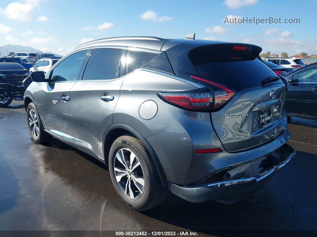 2021 Nissan Murano Sv Fwd Gray vin: 5N1AZ2BJ8MC112251