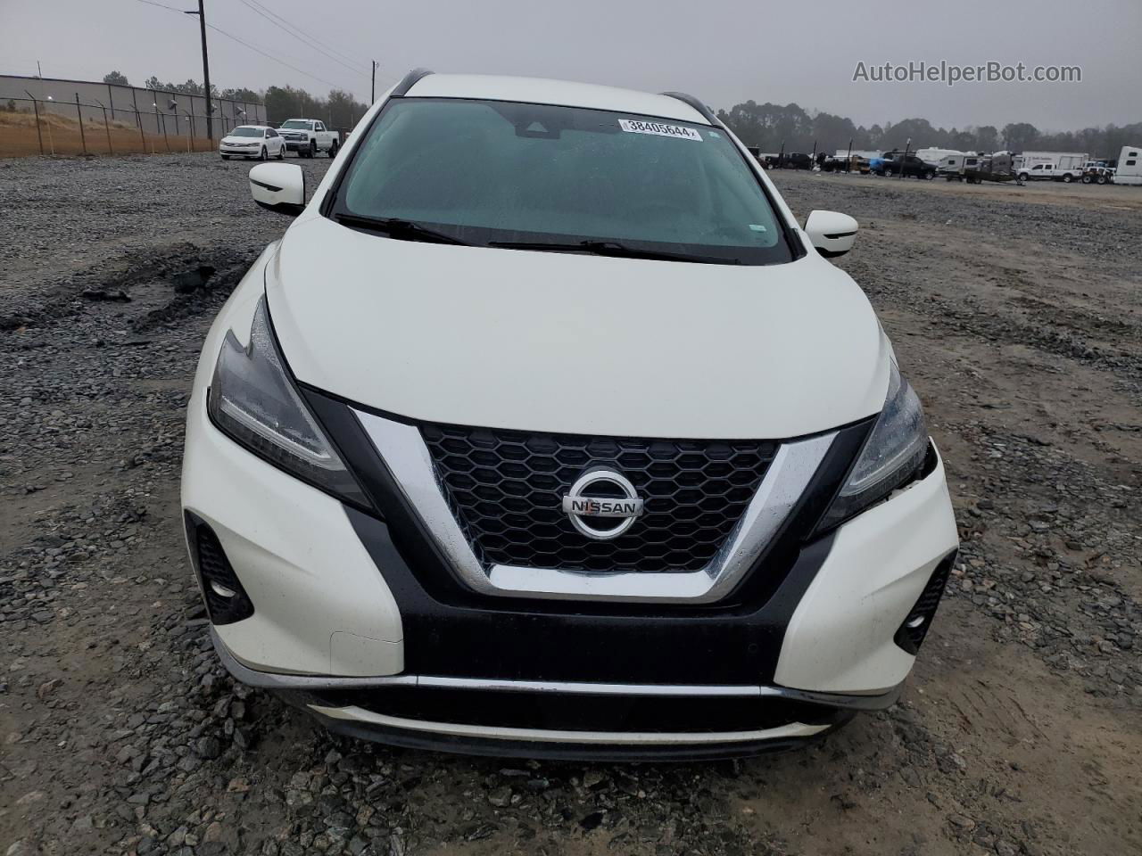 2021 Nissan Murano Sv White vin: 5N1AZ2BJ8MC120270