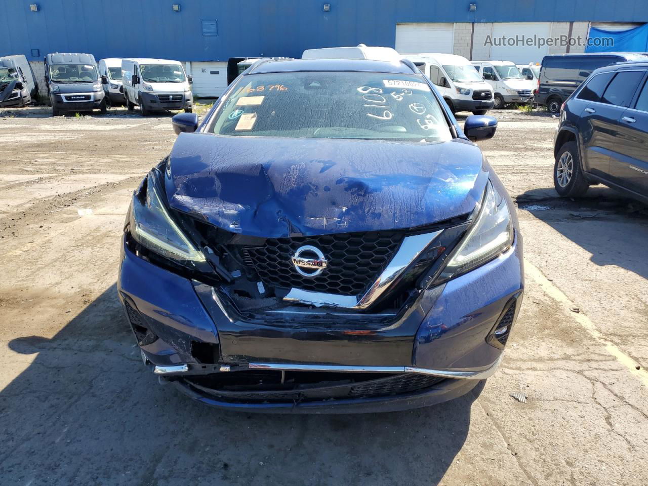 2021 Nissan Murano Sv Blue vin: 5N1AZ2BJ8MC146108