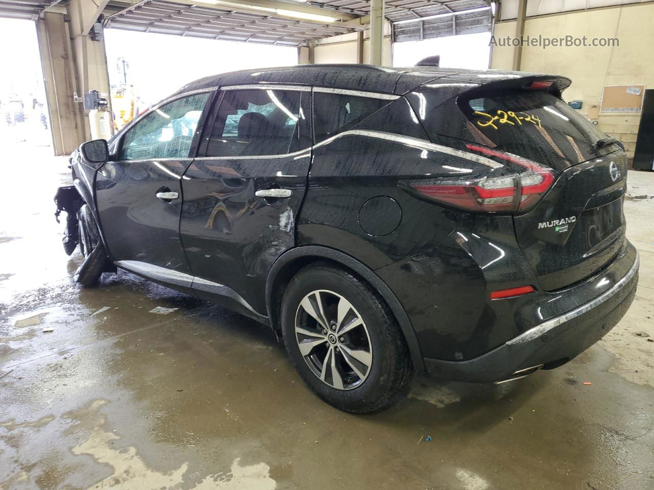 2021 Nissan Murano Sv Black vin: 5N1AZ2BJ9MC107690