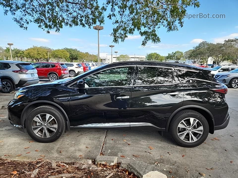 2021 Nissan Murano Sv Black vin: 5N1AZ2BJXMC104975