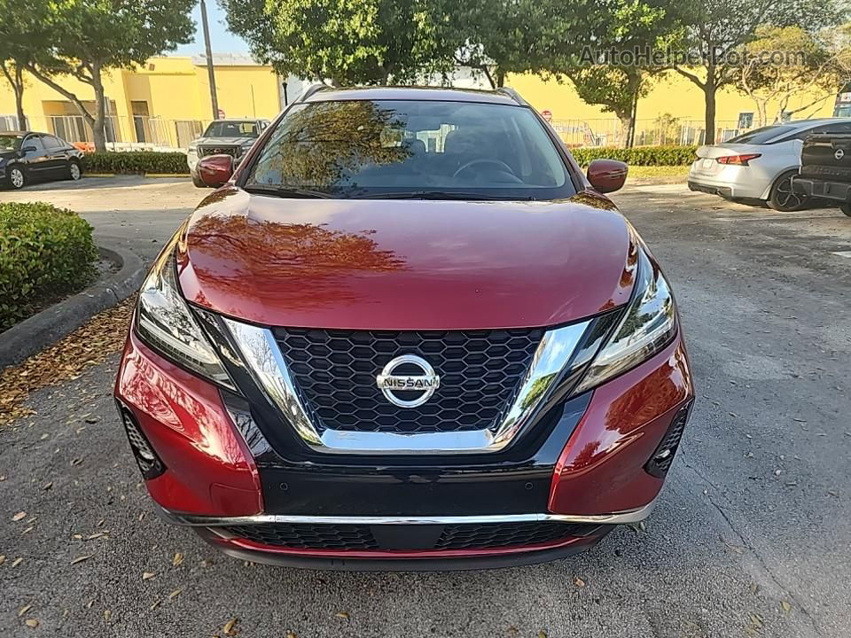 2021 Nissan Murano Sv Red vin: 5N1AZ2BJXMC114289