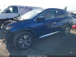 2021 Nissan Murano Sv Intelligent Awd Blue vin: 5N1AZ2BS0MC113239