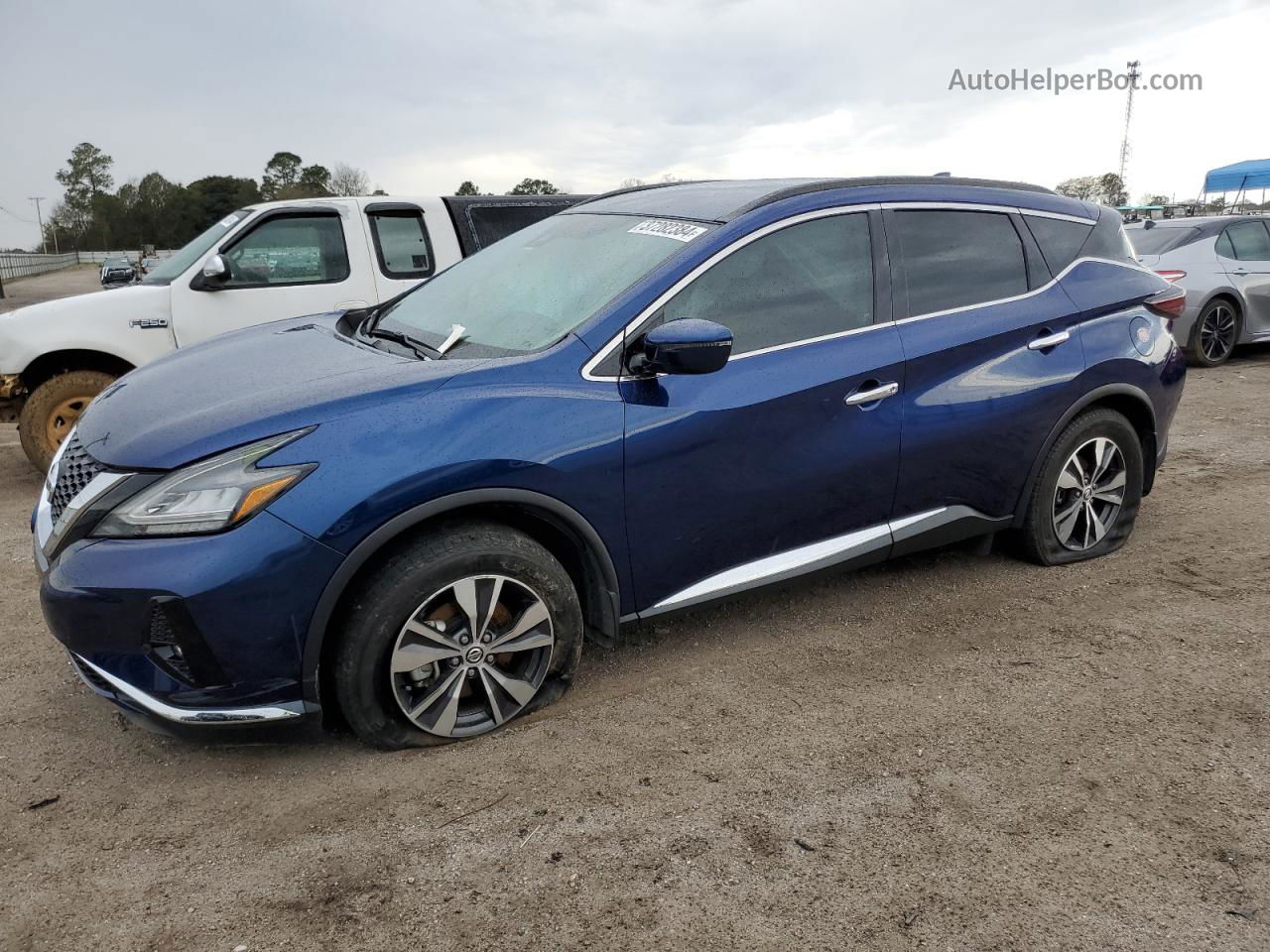 2021 Nissan Murano Sv Blue vin: 5N1AZ2BS0MC117646